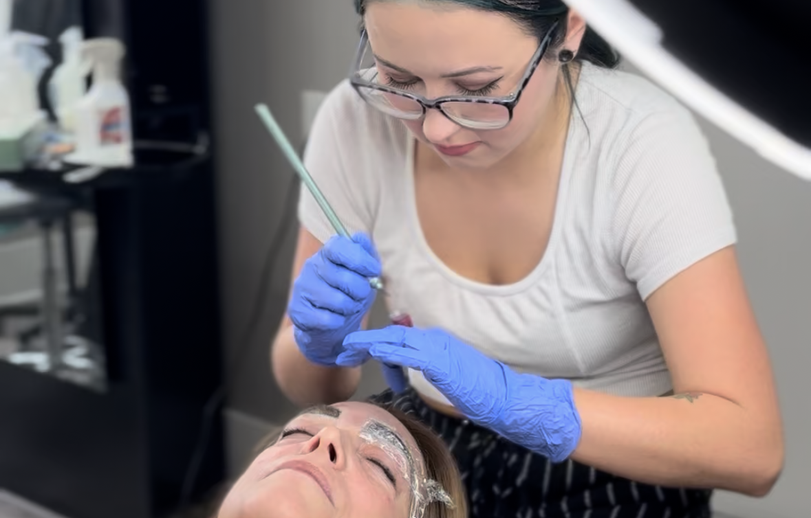 Microblading results at Brows By Brooke